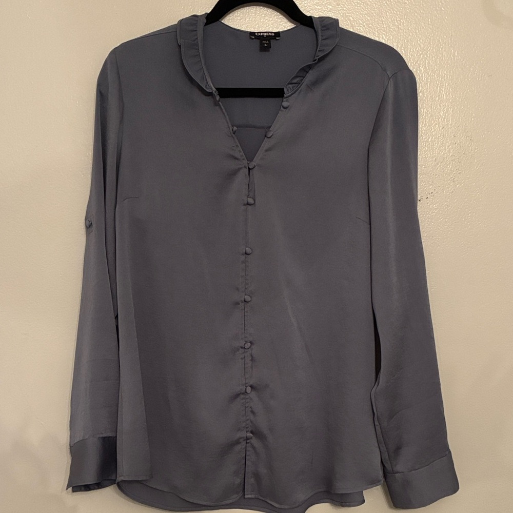 Express button up blouse